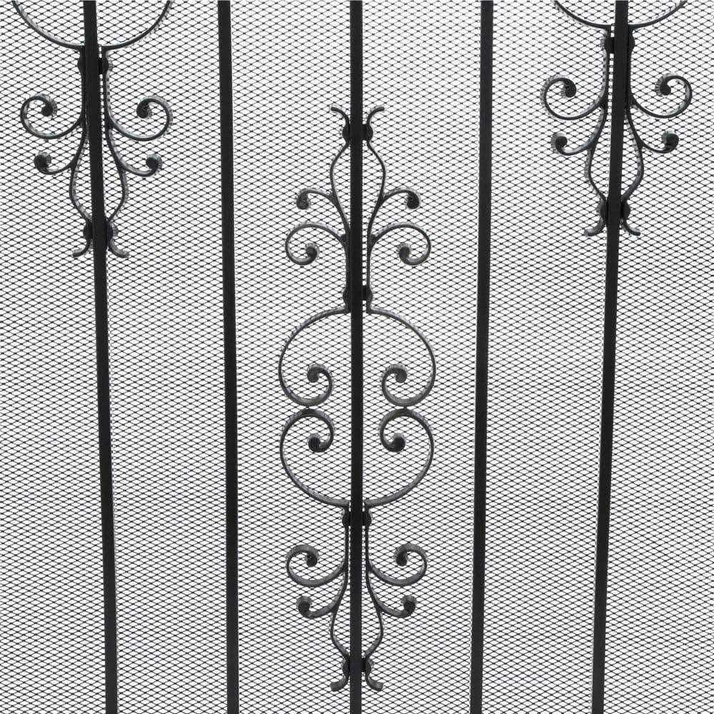 Unique Home Designs 36 in. x 80 in. El Dorado Surface Mount Outswing Steel Security Door with Heavy-Duty Expanded Metal Screen