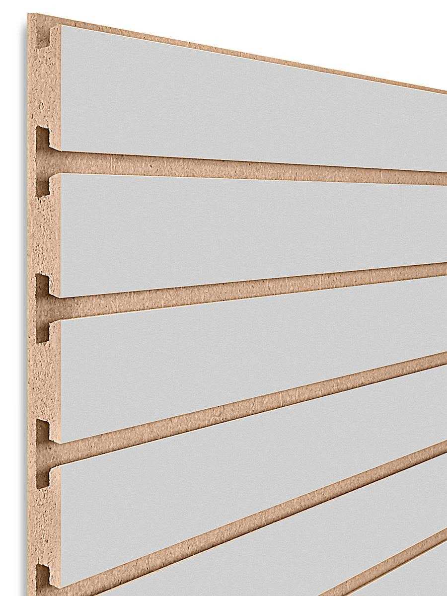 Anchor Core Slatwall Panels 4 x 8' Melamine