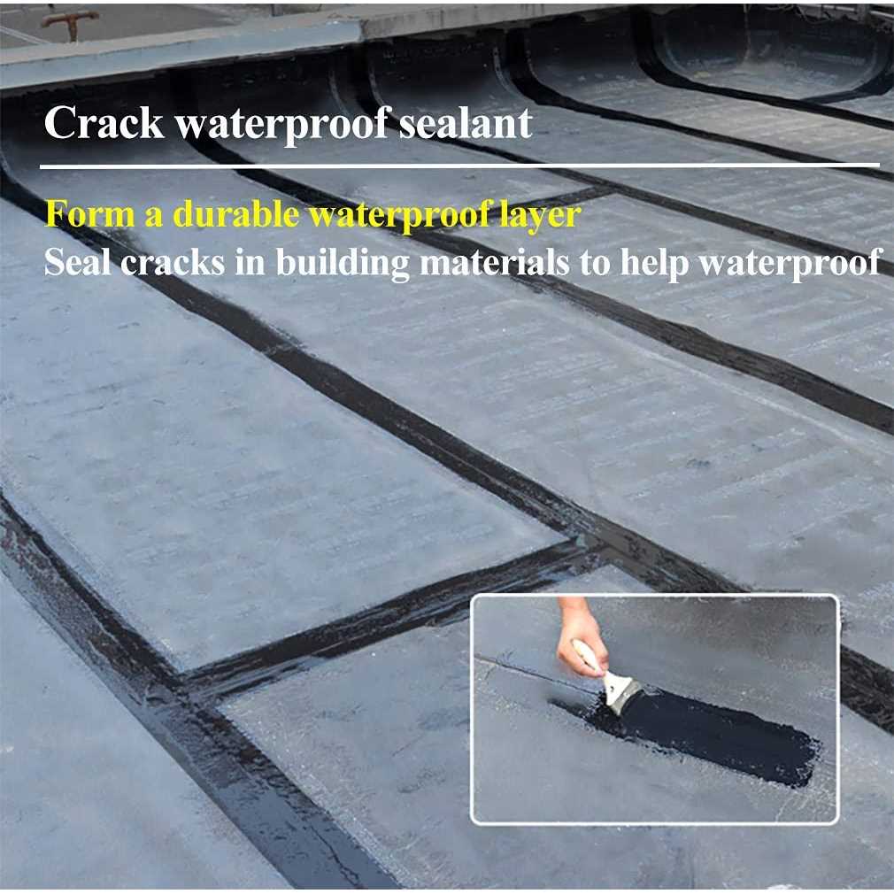 Liquid Waterproof Sealant 35 Ounces, Endhokn Wall, Bathroom, Roof, etc Indoor and Outdoor Water-Based Waterproof Coating