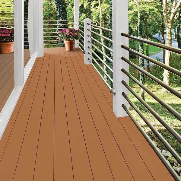 BEHR Premium 1 gal. #SC-533 Cedar Naturaltone Solid Color Waterproofing Exterior Wood Stain and Sealer