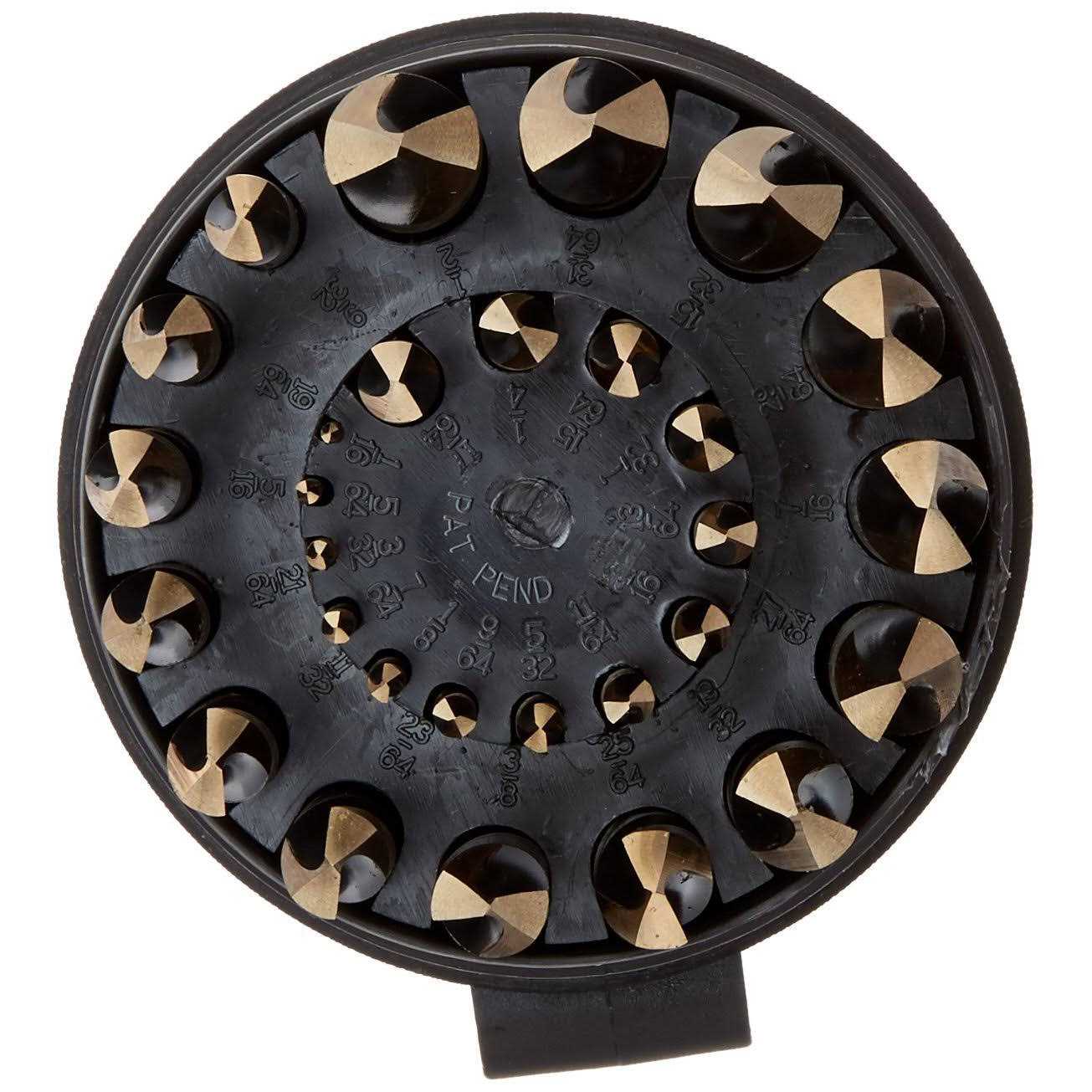 Norseman 44170 Ultra Dex Type 240-UB 135 Degree Split Point Magnum Super Premium Jobber Drill Set