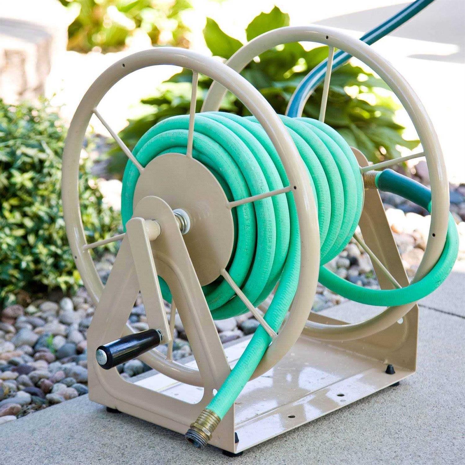 Liberty Garden 200' Steel 3 in 1 Hose Reel