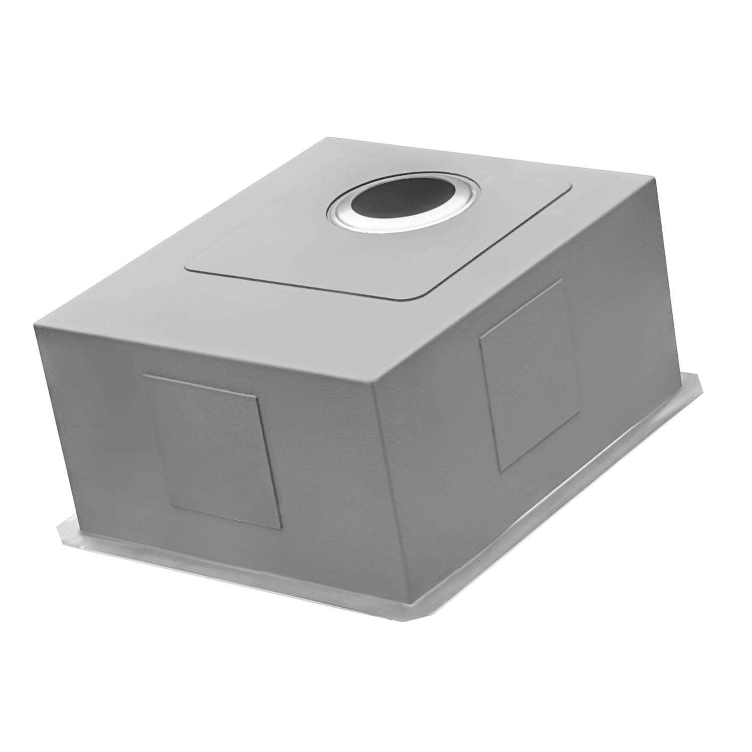 Ruvati 13 x 15 inch Undermount Bar Prep Tight Radius 16 Gauge Kitchen Sink Stainless Steel Single Bowl RVH7013