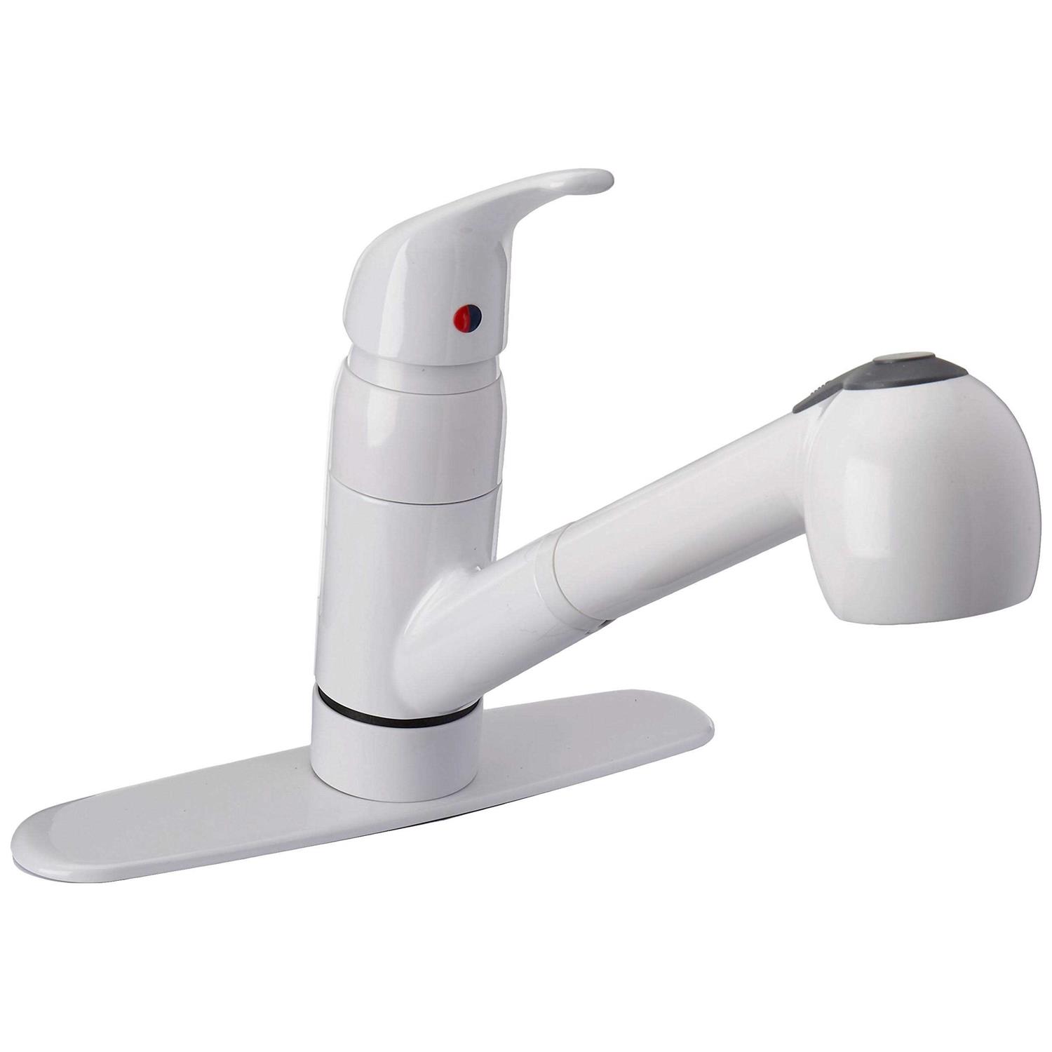 Pfister Pfirst Series Single-Handle Pull-Out Sprayer Kitchen Faucet G133-10WW