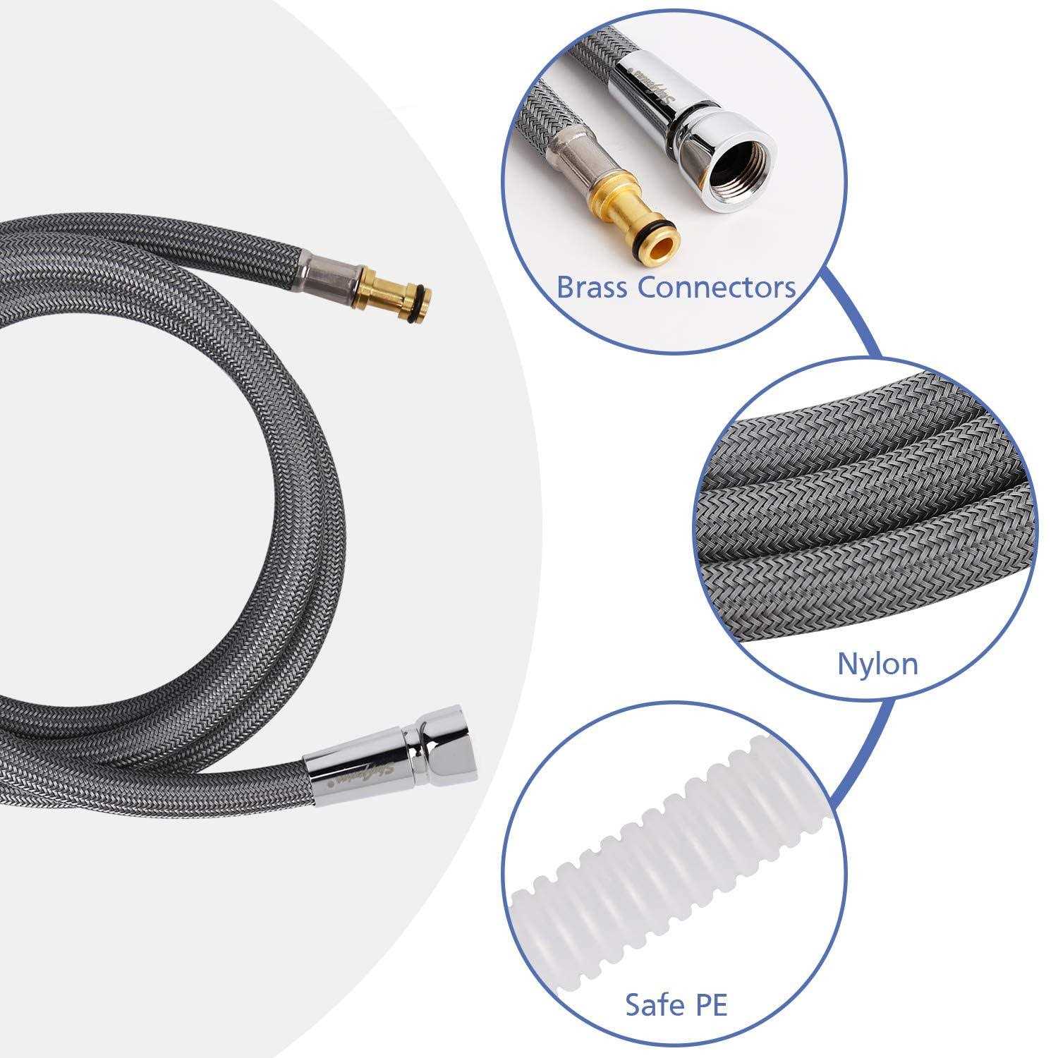 Replacement hose kit for Moen kitchen faucets