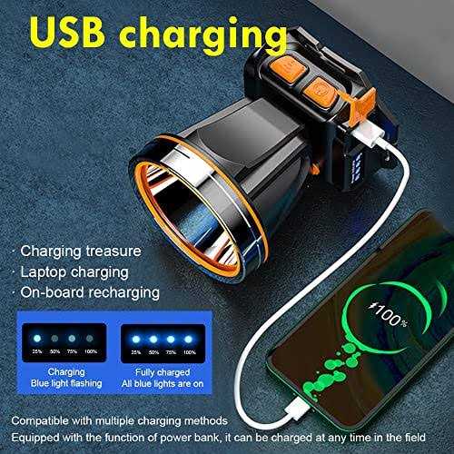 PINSAI High Power LED Headlamp Super Bright Adult Motion Sensor Headlight Spotlight Waterproof Outdoor Hunting Light Flashlight Portable Head lamp