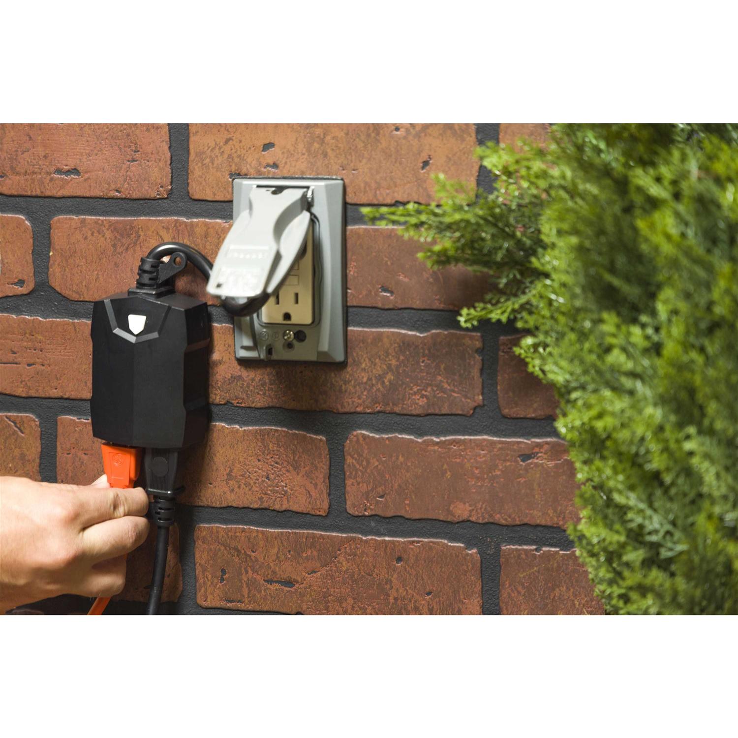 Enbrighten 2-Outlet Outdoor Wi-Fi Smart Plug