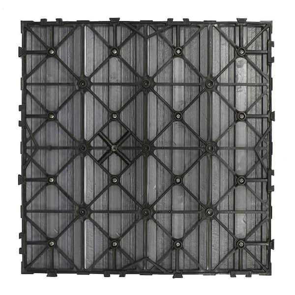 NewTechWood US-QD-ZX-OK UltraShield Naturale Outdoor Composite Quick Deck Tile