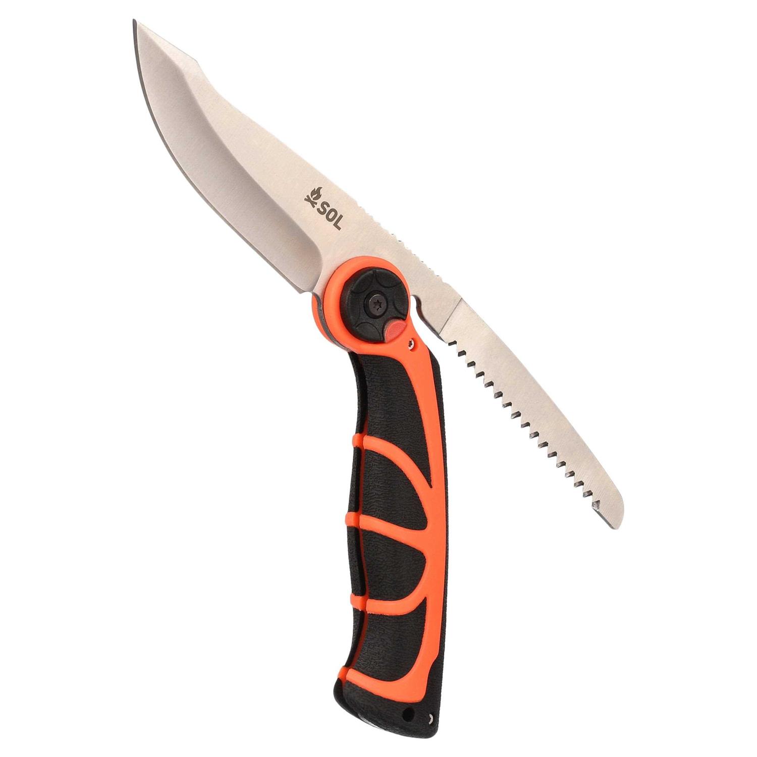SOL Survive Outdoors Longer Stoke Pivot Knife Saw
