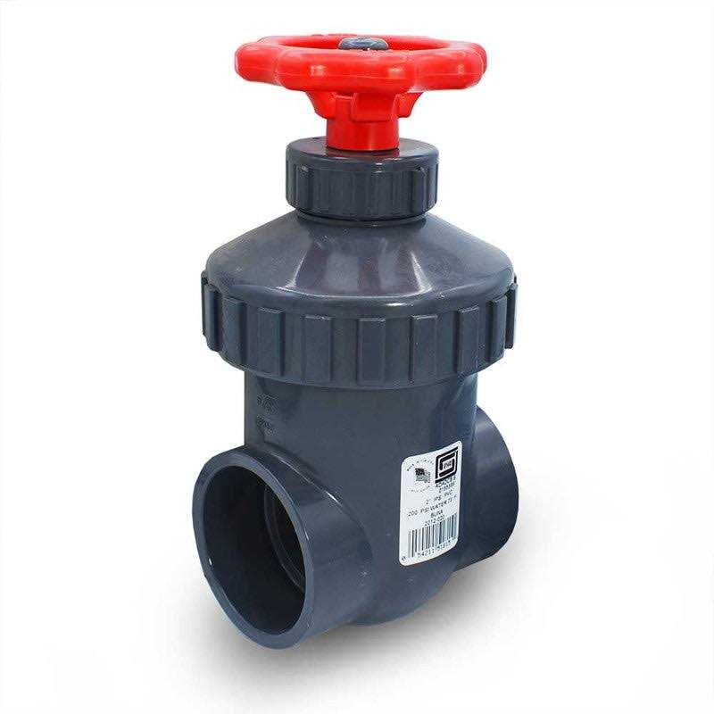 Spears 1 Gate Valve PVC S-S 2012-010
