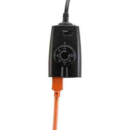 Hyper Tough Outdoor Grounded Photocell Dusk to Dawn Timer