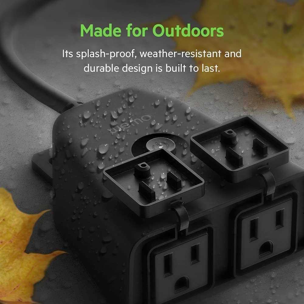WEMO WiFi Smart Outdoor Plug