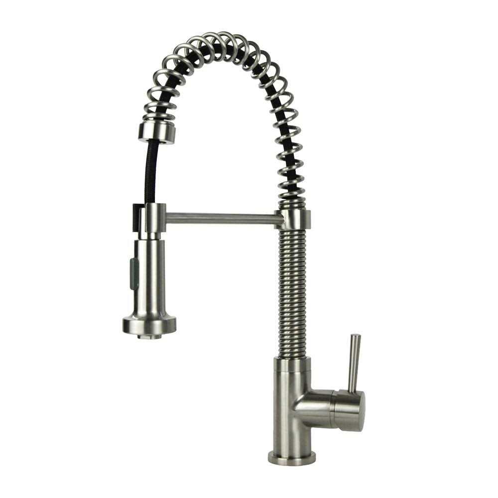 Single-Handle Pull-Down Sprayer Kitchen Faucet