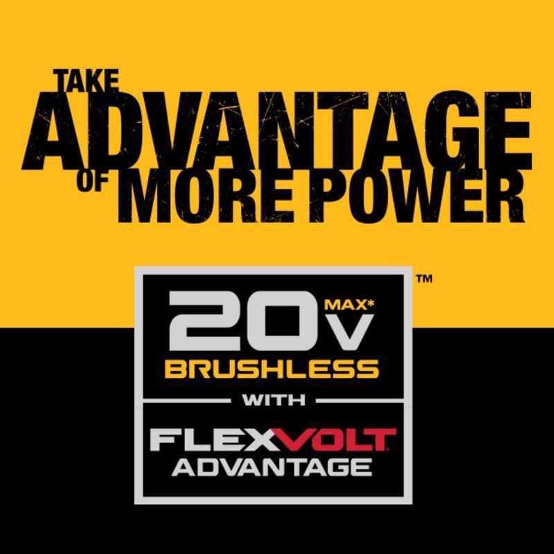 DeWalt 20V Max FLEXVOLT Advantage 7-1/4 in. Cordless Brushless Circular Saw with Brake Tool Only