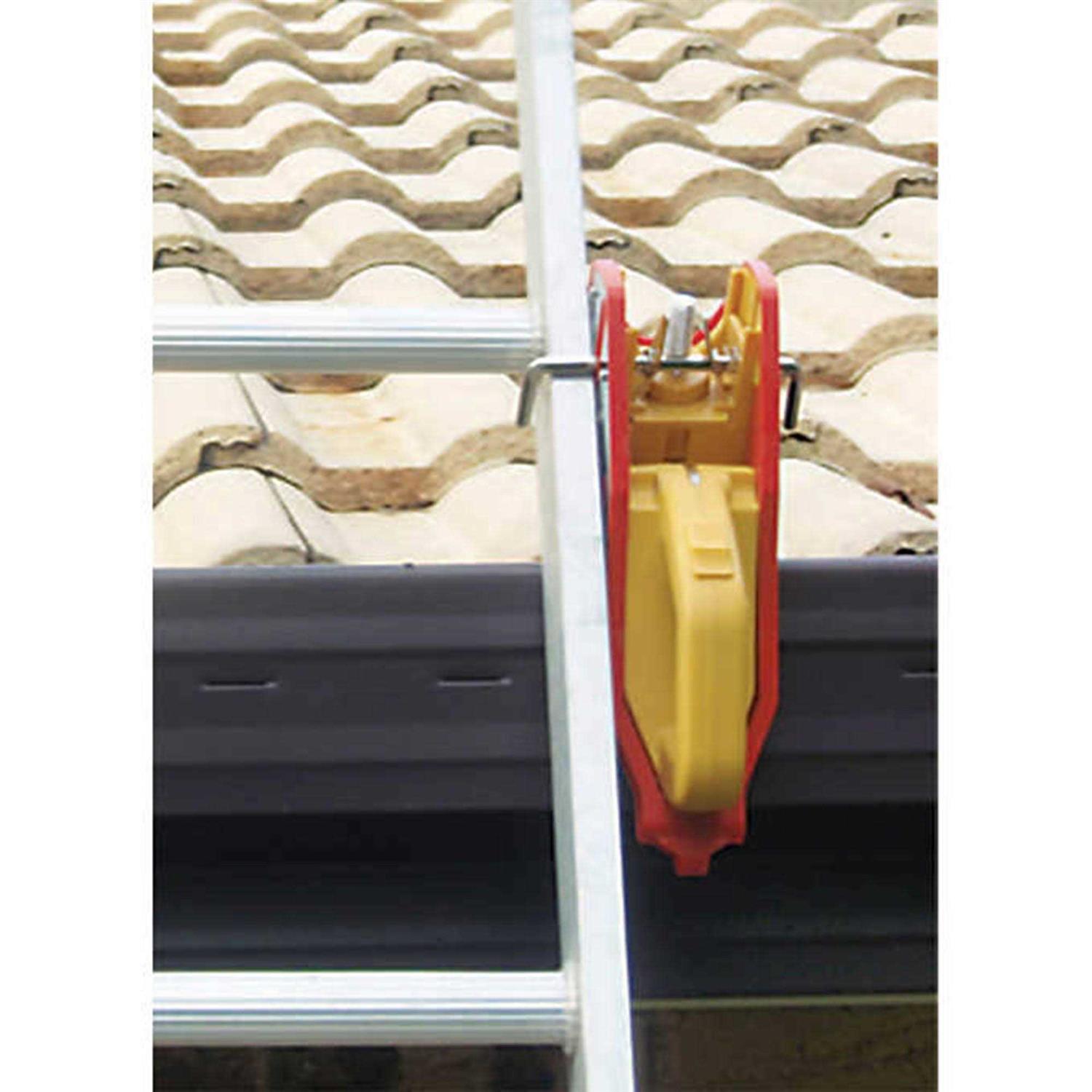 Lock Jaw Ladder Grip Ladder Stabilizer Fits on Gutters in Seconds