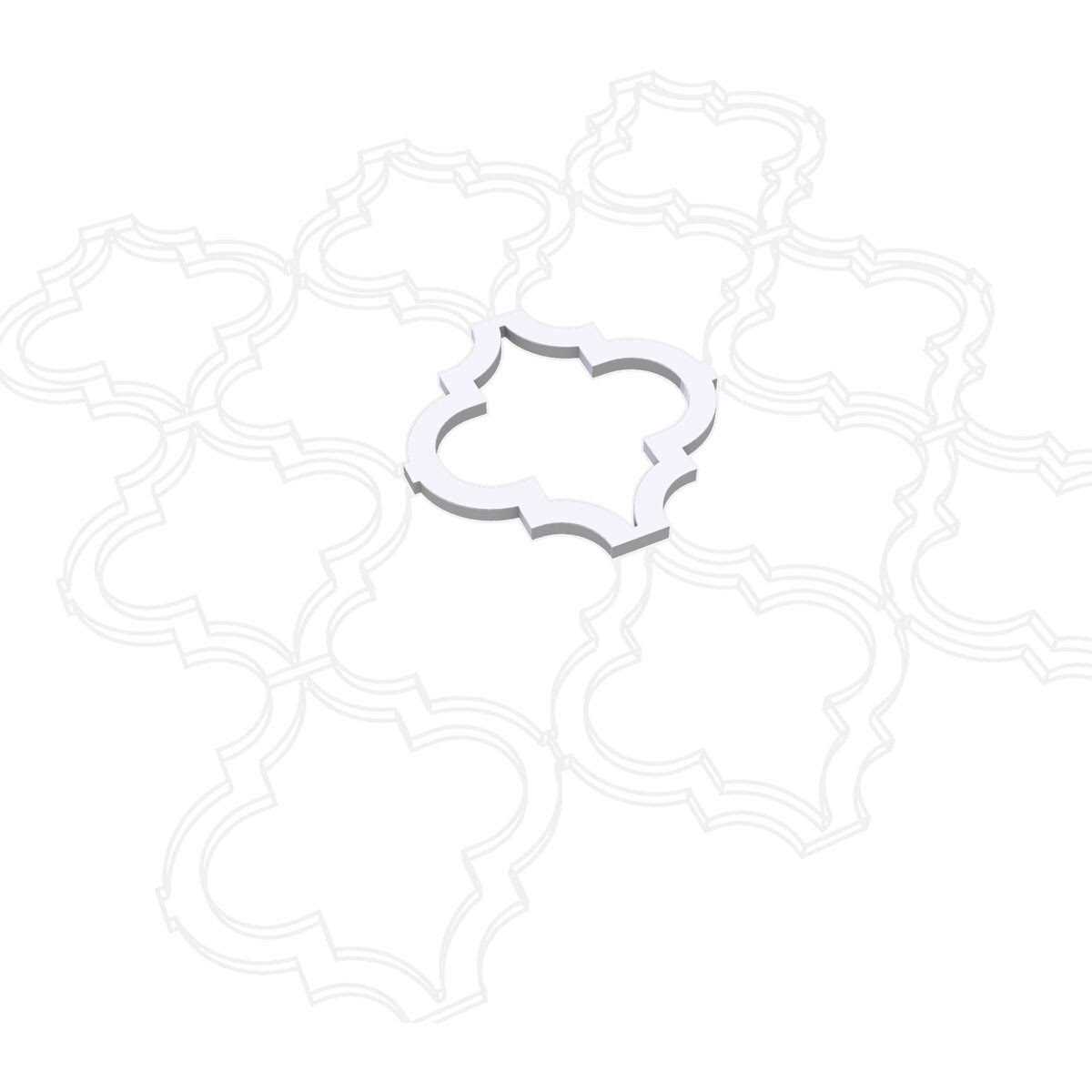 Marrakesh Decorative Fretwork Wall Panels in Architectural Grade PVC