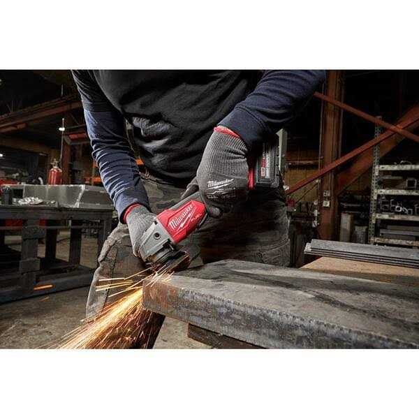 Milwaukee M18 FUEL Lithium-Ion Brushless Cordless 4-1/2 in./5 in. Grinder with Paddle Switch