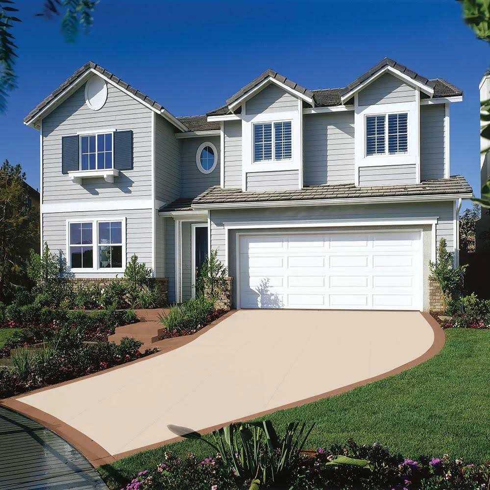 BEHR Premium 1 gal. #901 Silver Gray Self-Priming 1-Part Epoxy Satin Interior/Exterior Concrete and Garage Floor Paint