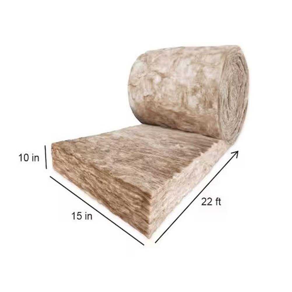 Knauf Insulation R-30 EcoRoll Unfaced Fiberglass Insulation Roll 10 in. x 15 in. x 22 ft