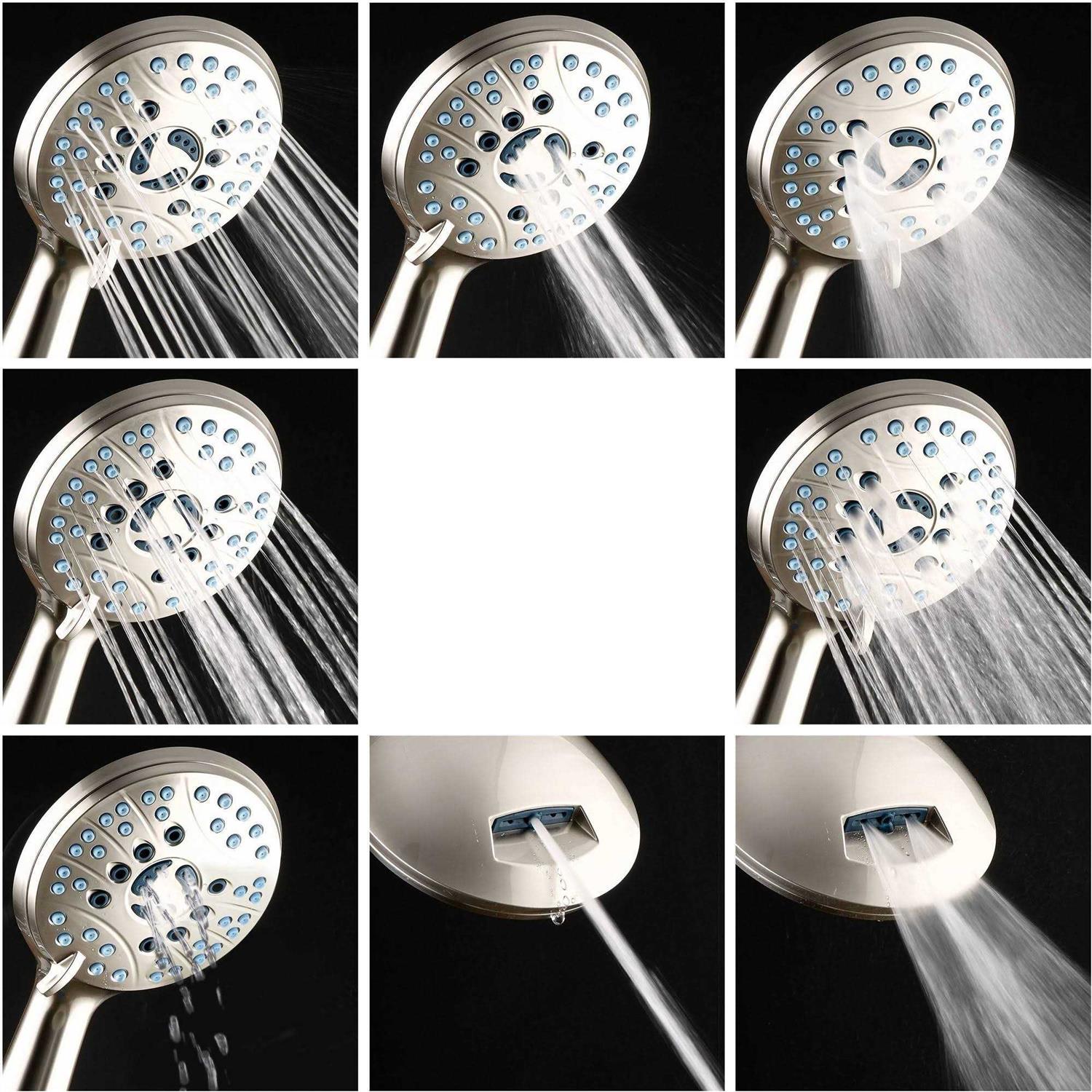AquaCare High Pressure 8-mode Handheld Shower Head