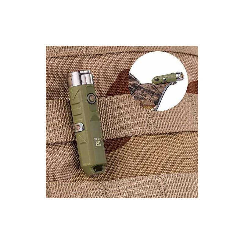 RovyVon A1 Gen 4 Rechargeable EDC Flashlight 650 Lumens Super Bright Outdoor Mini Keychain Flashlights for Everyday Carry