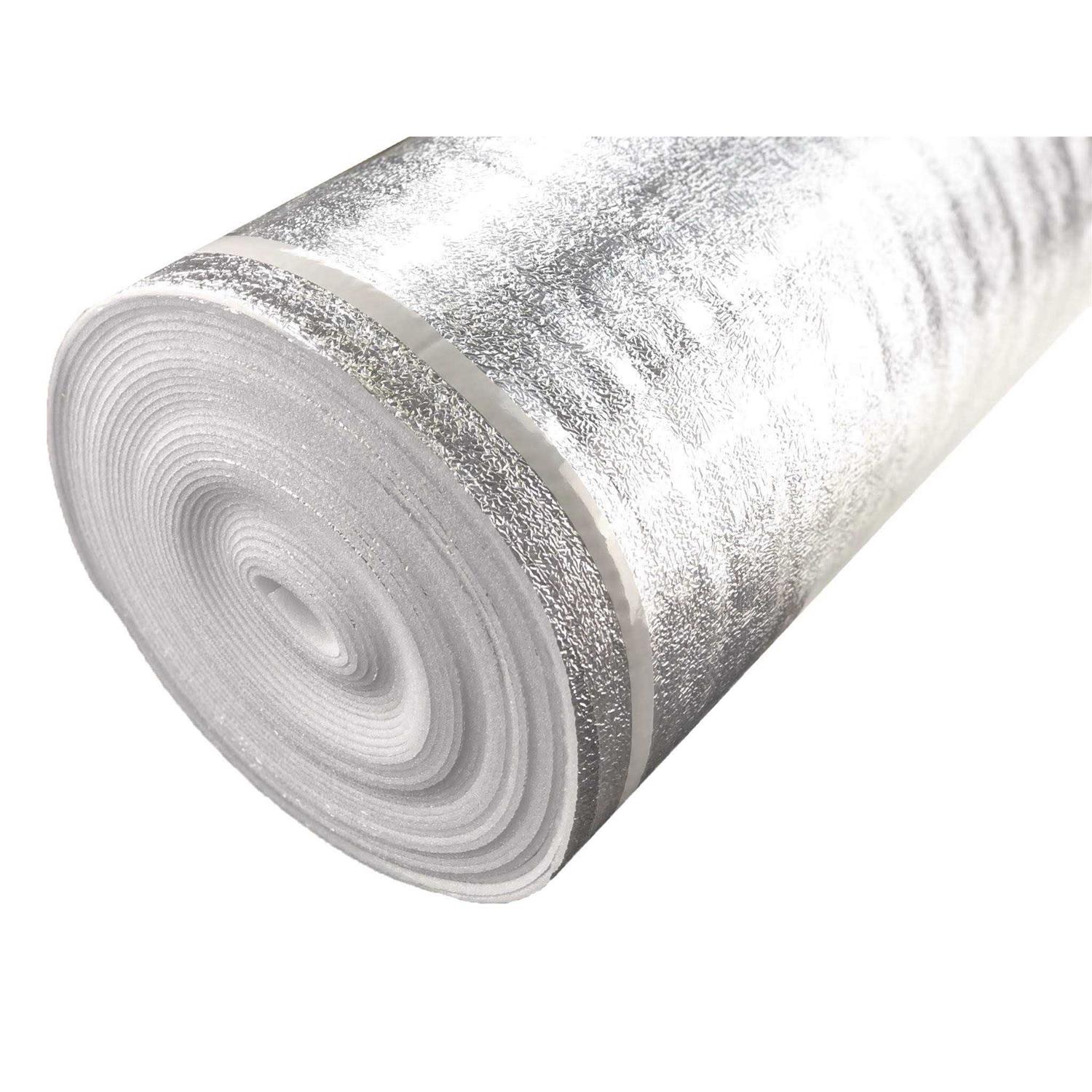 AMERIQUE 400SQFT 4TH Generation Luxury Platinum 3.5MM Thick Flooring Underlayment Padding 3-in-1 Heavy Duty Foam with Tape & Vapor Barrier