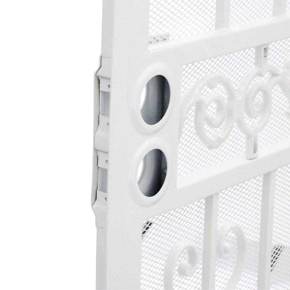 Unique Home Designs 36 in. x 80 in. El Dorado Surface Mount Outswing Steel Security Door with Heavy-Duty Expanded Metal Screen