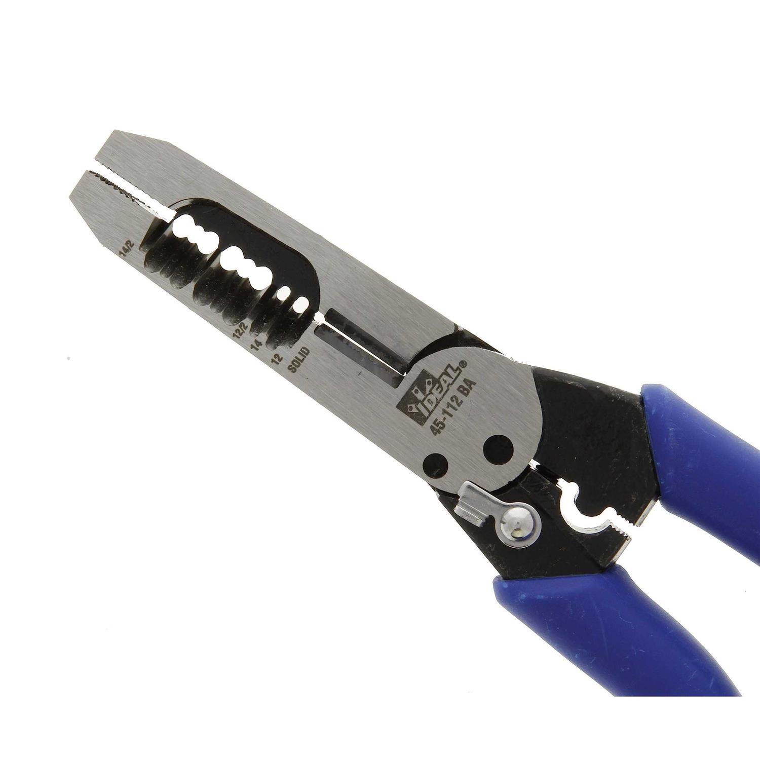 Ideal 45-112 Forged Heavy-Duty Dual NM Wire Stripper