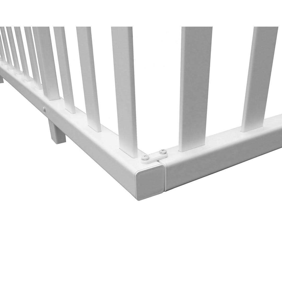 Zippity Outdoor Products ZP19001 No Dig Madison Vinyl Picket Fence