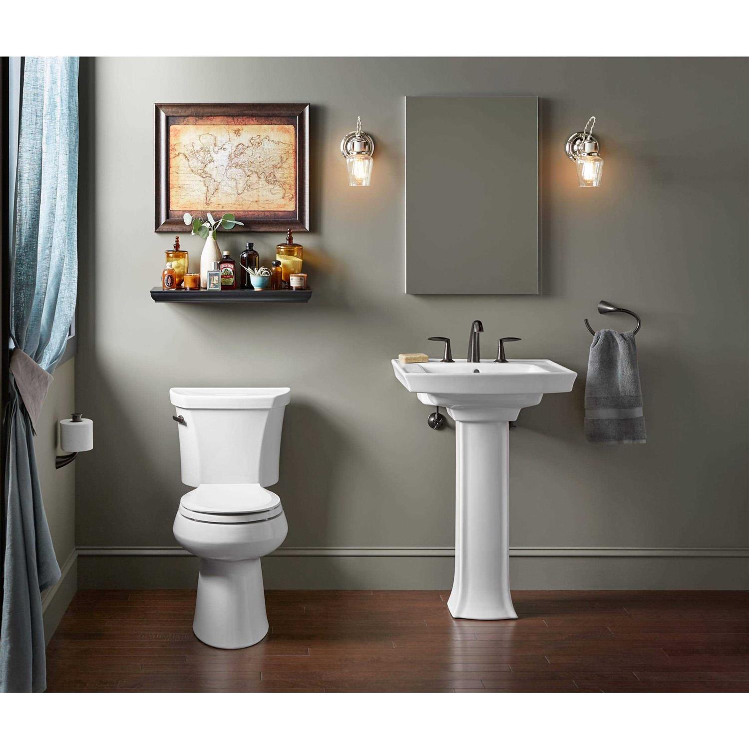 Kohler Highline Comfort Height Two-piece Round-Front 1.28 gpf Toilet