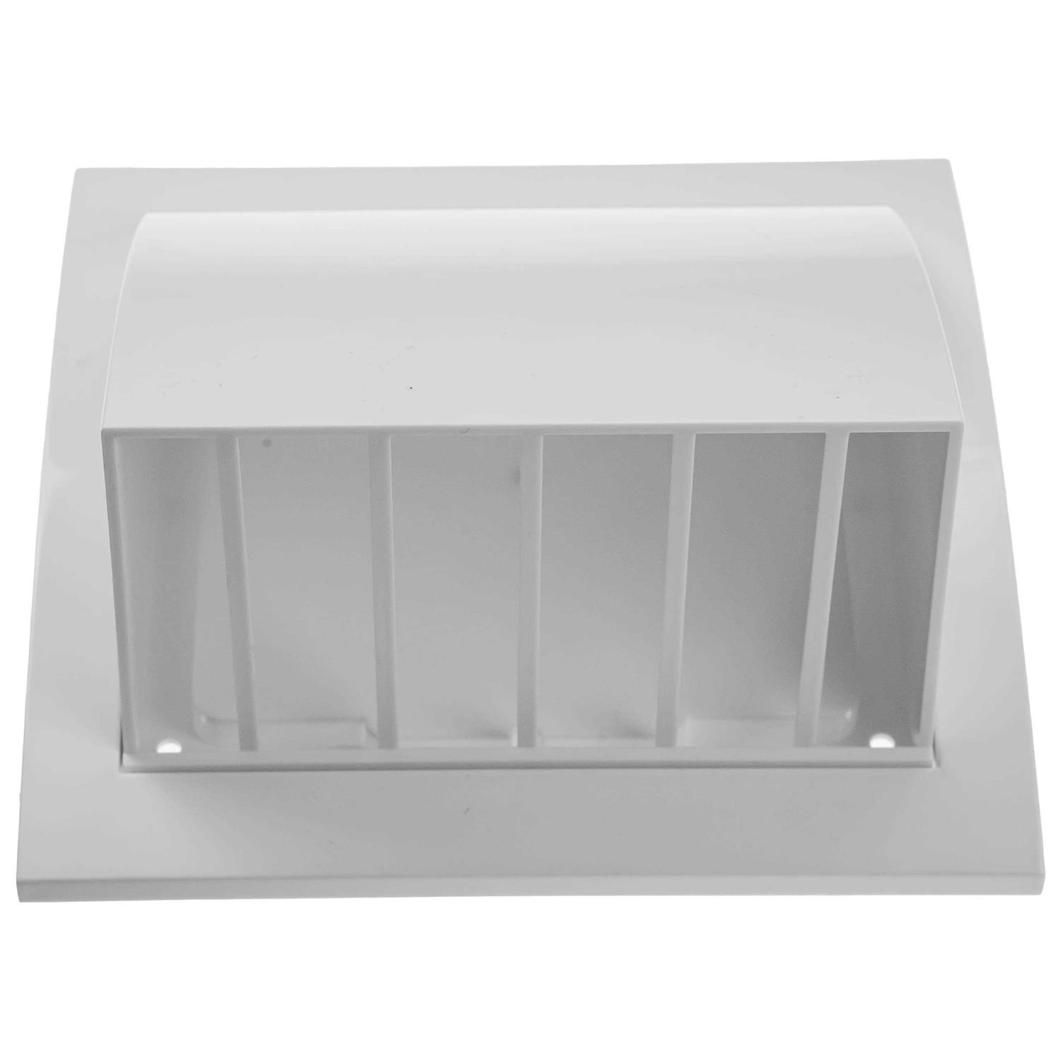 Repa Market 4'' Inch Exhaust Hood Vent with Rain Cover and Flap Indoor and Outdoor Air Vent Cover
