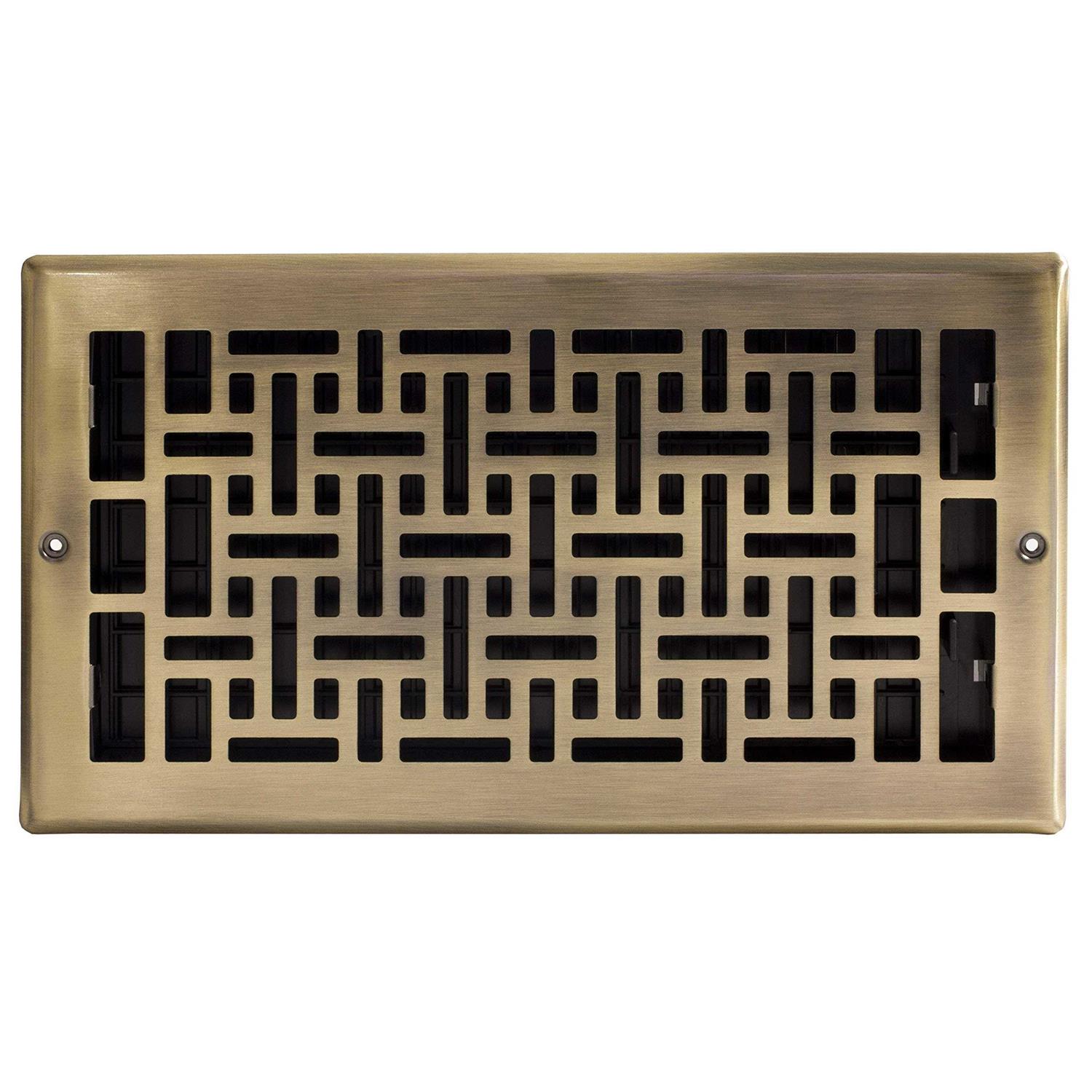 Decor Grates 6 inch 12 inch Oriental Wall Register