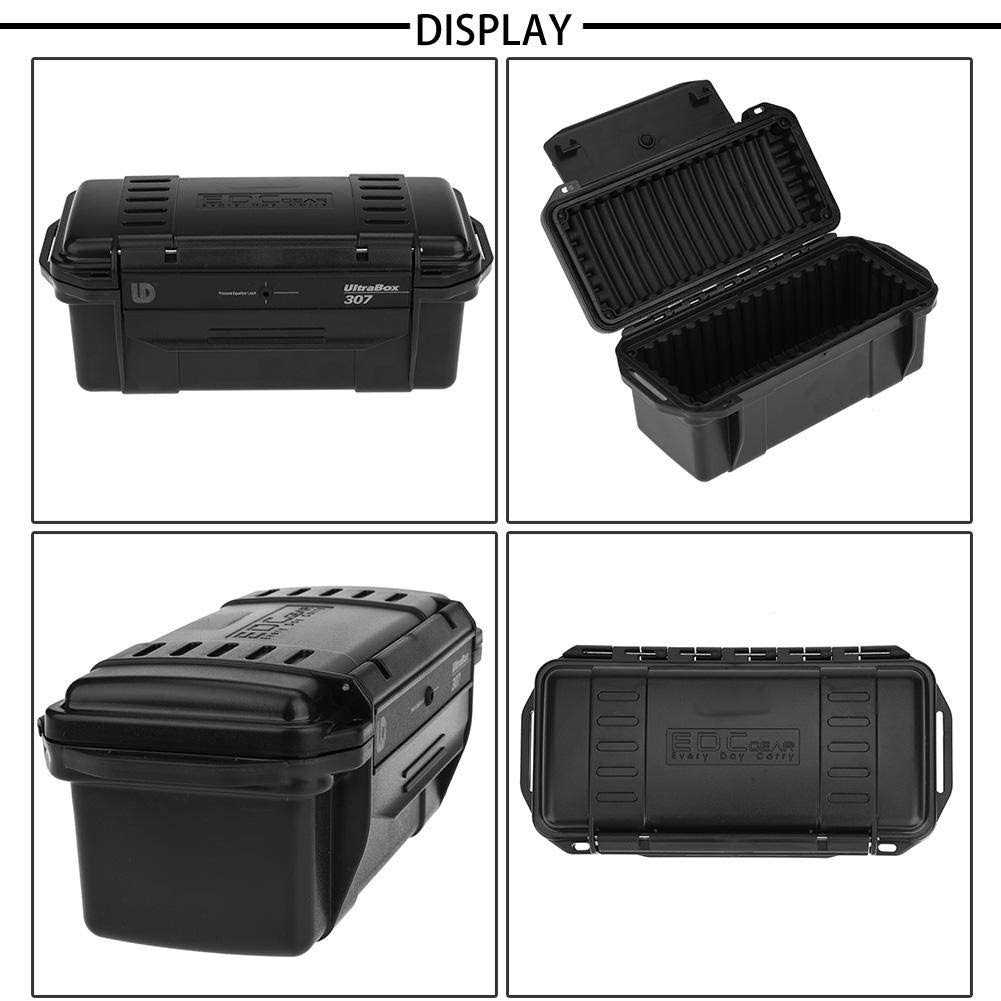 Storage Sealed Box, Shockproof Weathertight Survival Storage Box for Outdoor and Indoor Daily Srorage
