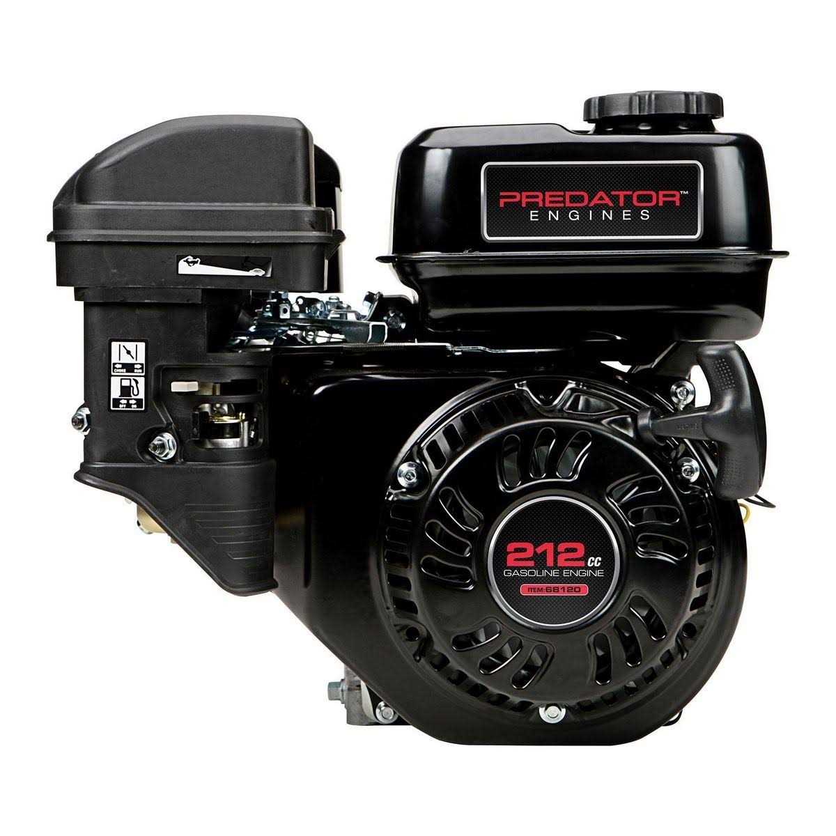 Predator 6.5 HP OHV Horizontal Shaft Gas Engine