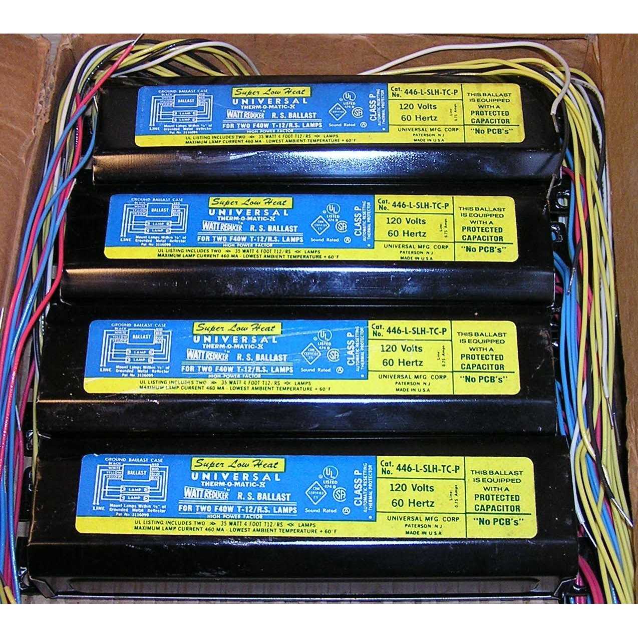 Universal 446-L-SLH-TC-P Fluorescent Ballast