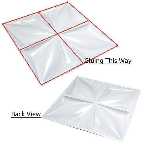 Art3d Decorative 3D Wall Panels Textured 3D Wall Covering