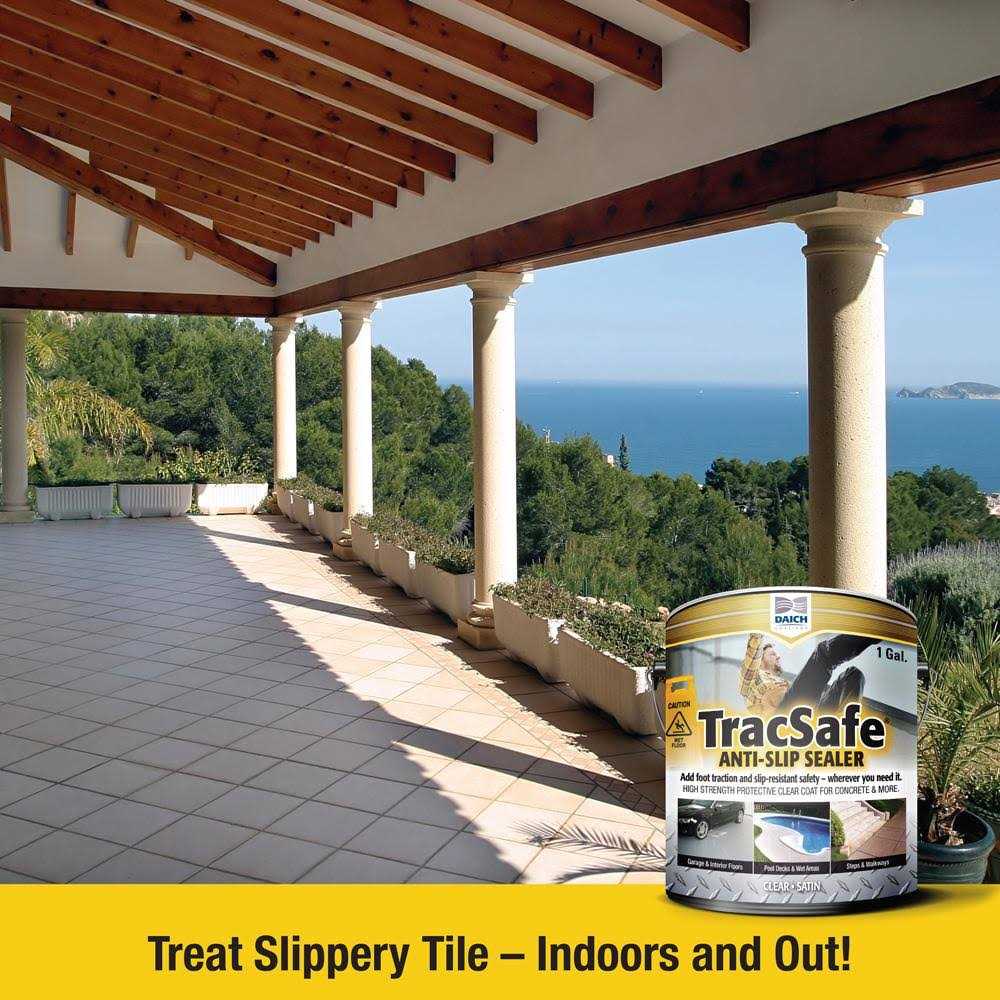 Daich Anti-Slip 1 gal. Clear Multi-Surface Sealer Water Repellent and Chemical Resistant