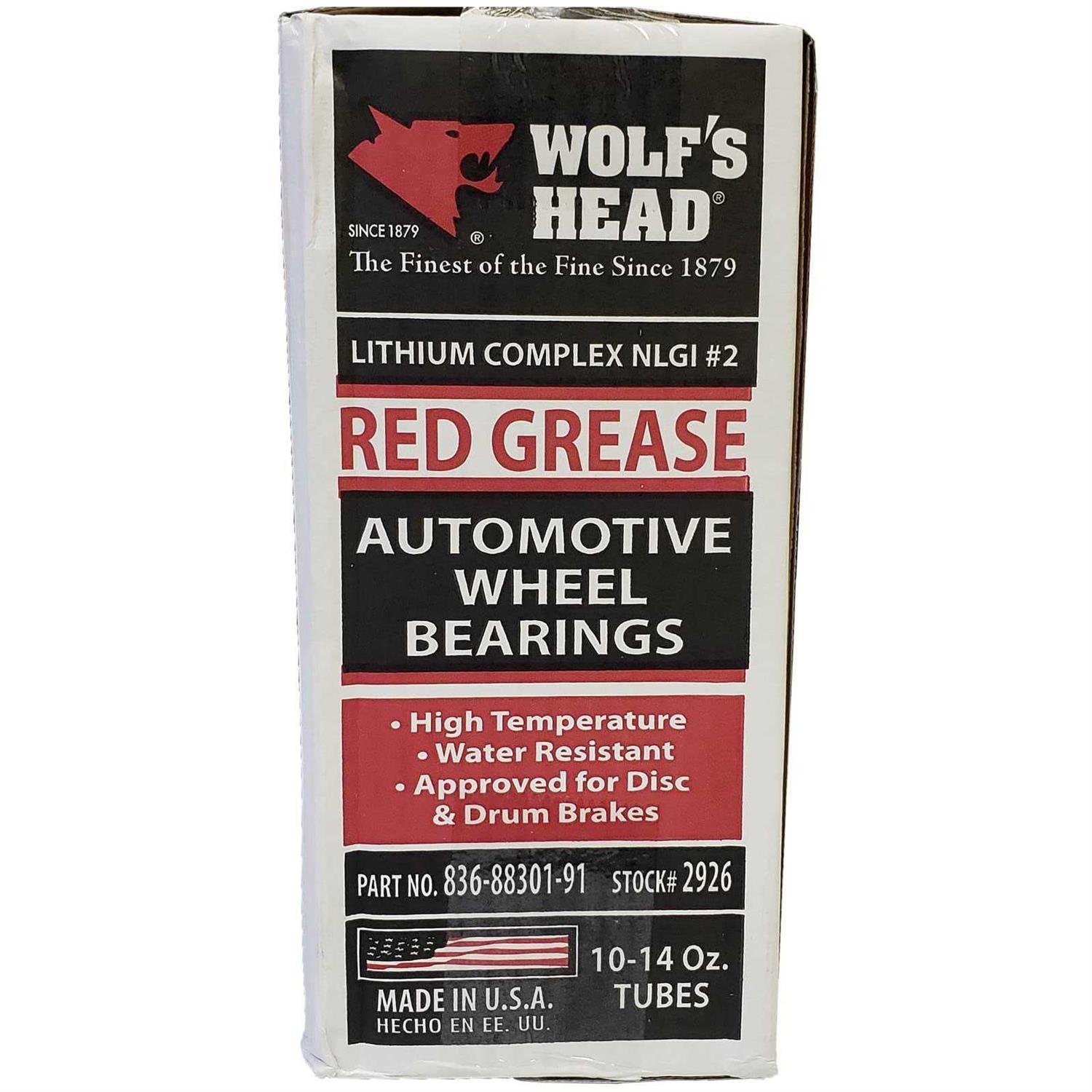 Wolf's Head Red Grease