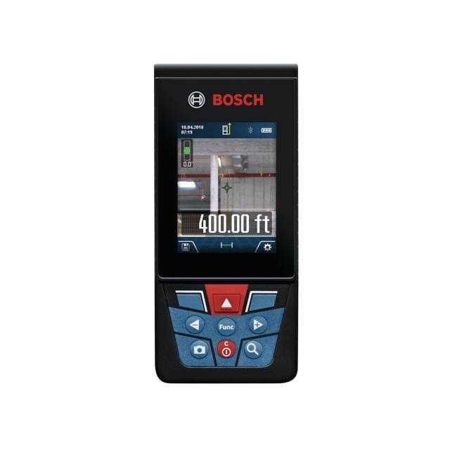 Bosch GLM400C Blaze Outdoor 400 ft Bluetooth Connected Laser Measure with Camera