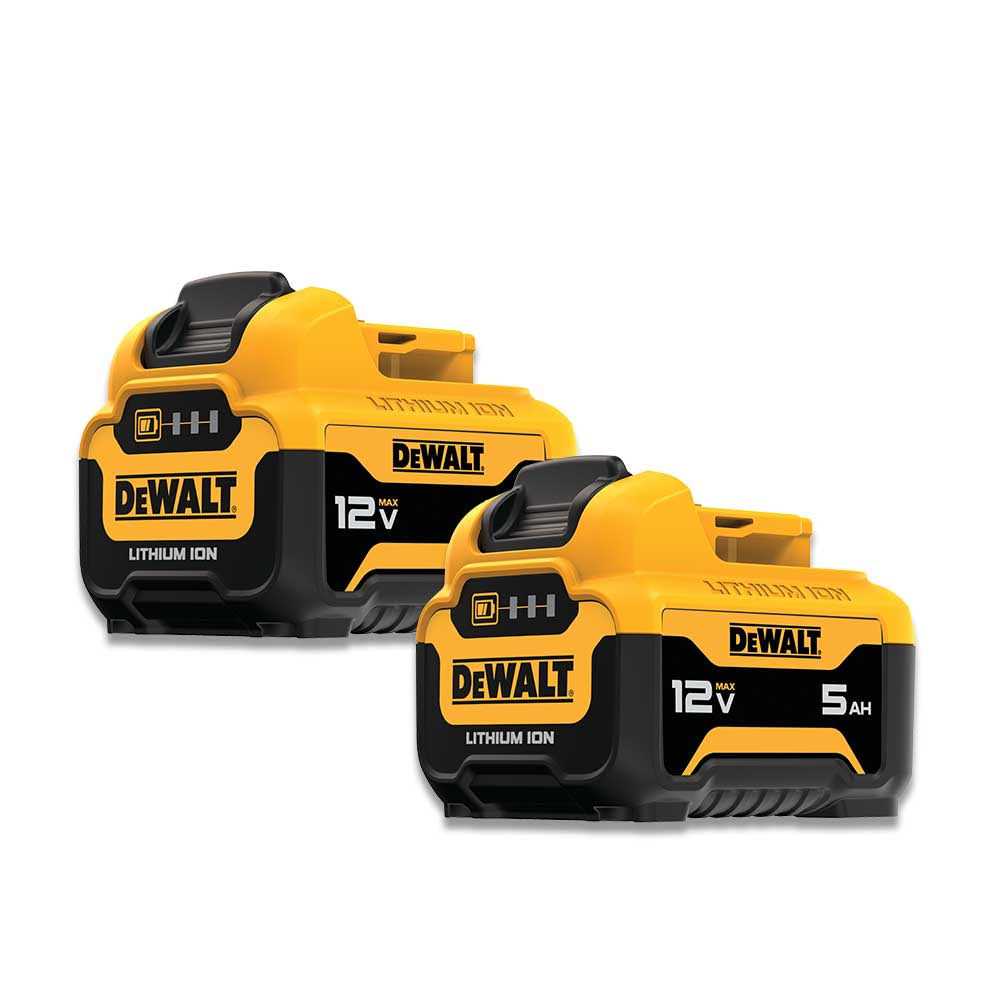 DEWALT 12V MAX 5.0Ah Lithium Ion Battery DCB126-2