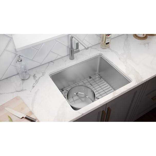 Ruvati 18-inch Undermount Bar Prep Kitchen Sink 16 Gauge Stainless Steel Single Bowl RVM5916