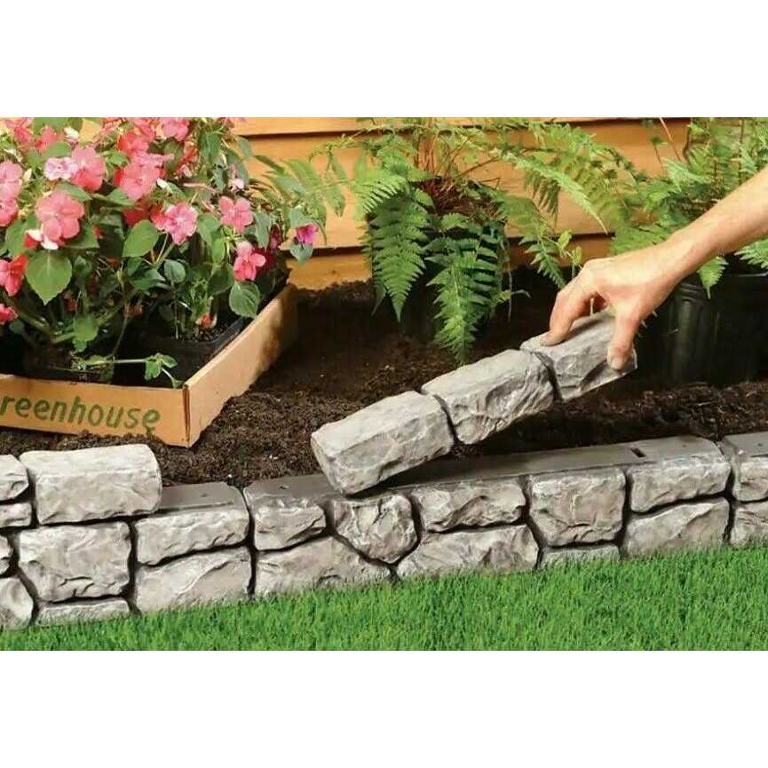 Dalen Products 6 in. x 10 ft. Stonewall Border
