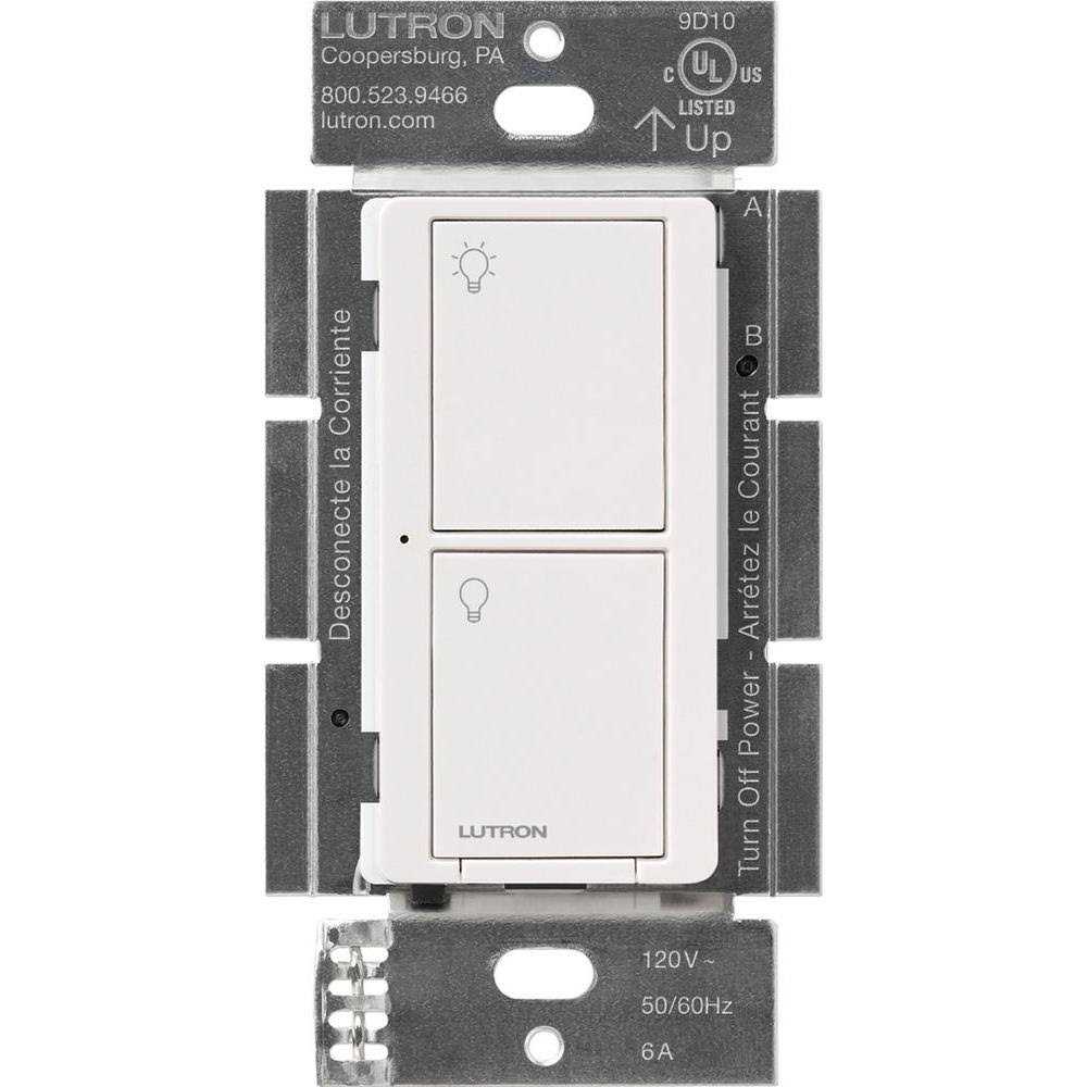 Lutron PD-5WS-DV-WH Caseta Wireless In-Wall Switch