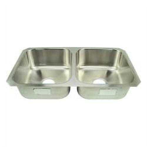 Sterling 11406-NA McAllister Stainless Steel Undermount Double Bowl Kitchen Sink