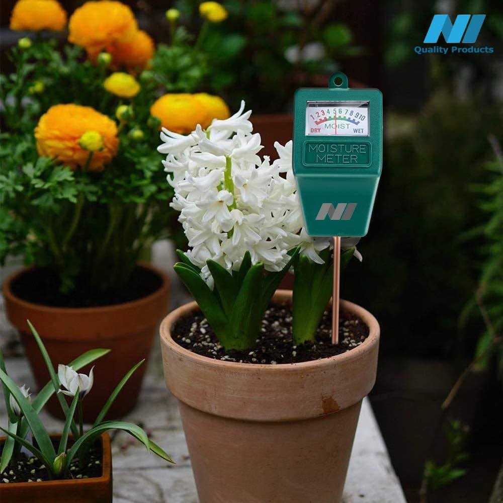 Moisture Meter Plant Soil PH Meter Indoor Outdoor Hygrometer Moisture Sensor Soil Test Kit Plant Water Meter for Garden