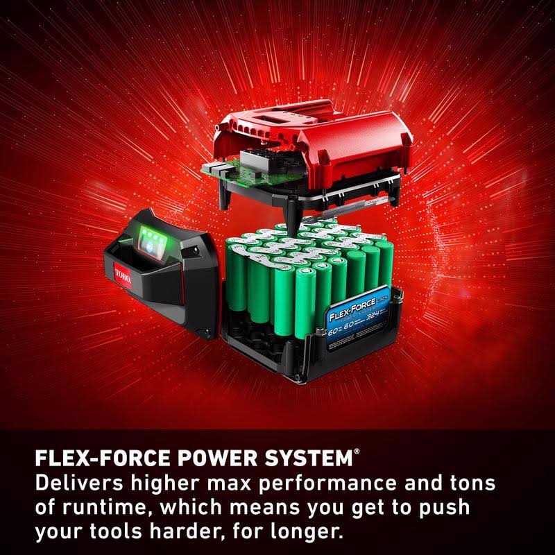 Toro Flex-Force Power System 60-Volt Max 6.0 Ah Lithium-Ion L324 Battery