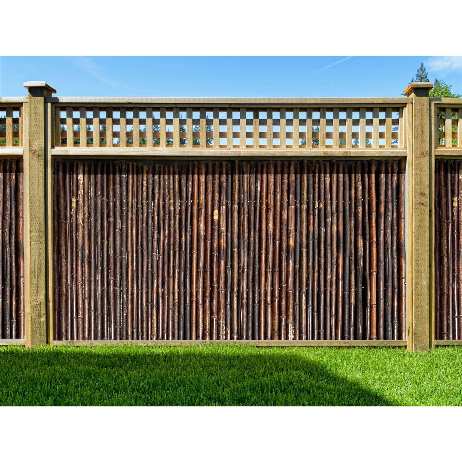 GARDEN CRAFT Brown Bamboo Fencing Rolled Fencing