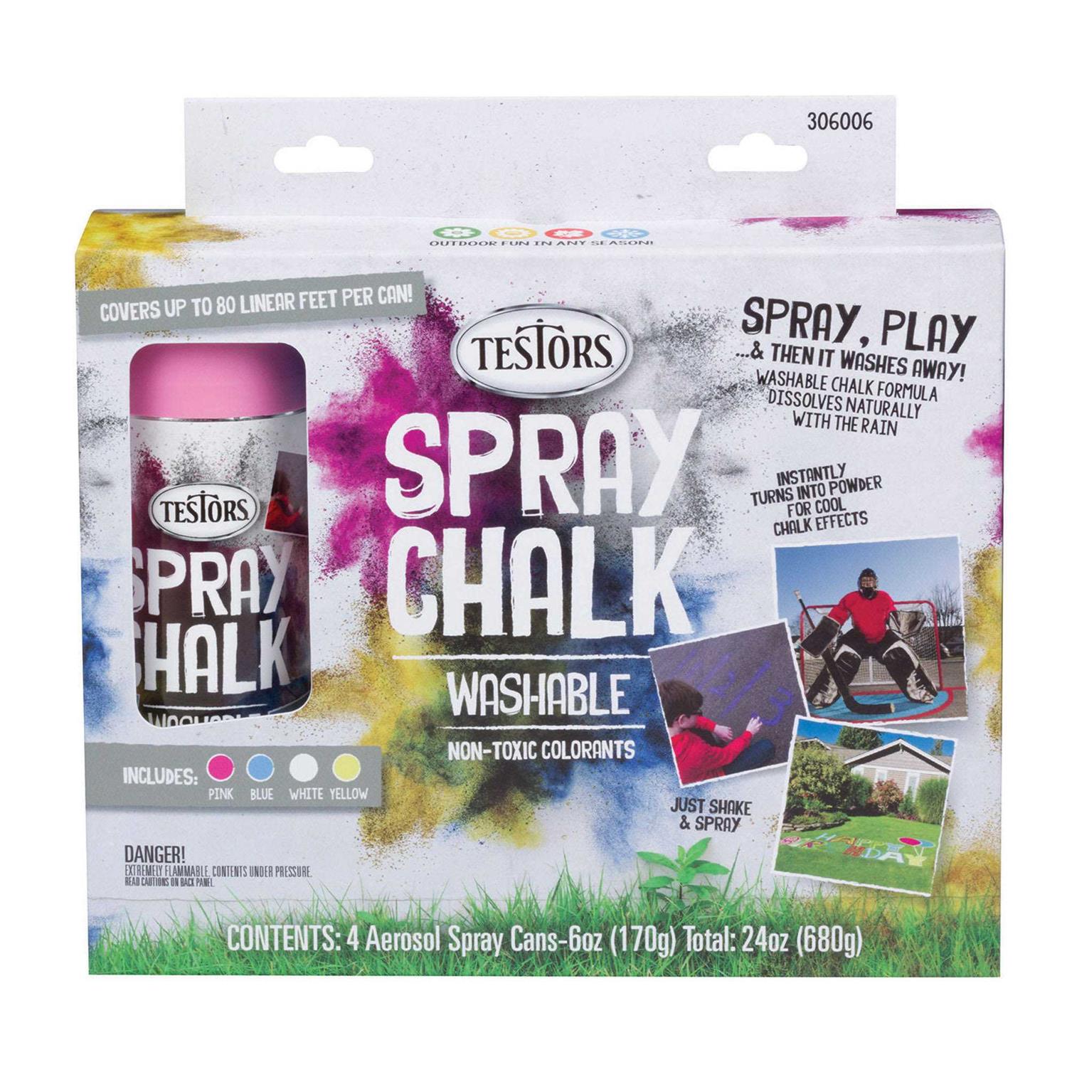Testors Spray Chalk Set