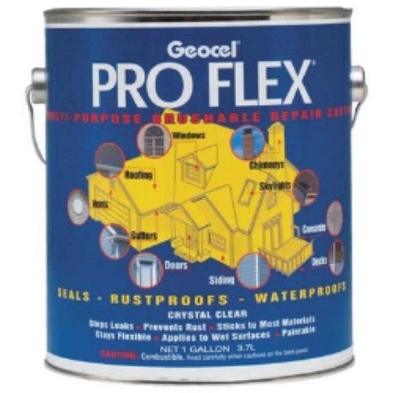 Geocel 2310 Clear 1 gal. Tripolymer Brushable Repair Sealant Coating GC65300