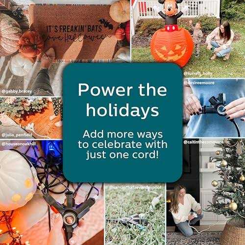 Philips EZGrip 3-Outlet 16 Gauge Indoor & Outdoor Grounded Extension Cord